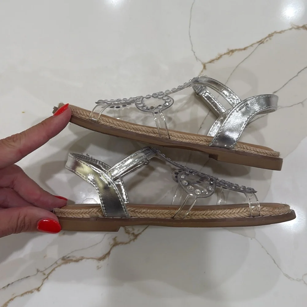 Steve Madden sparkly silver